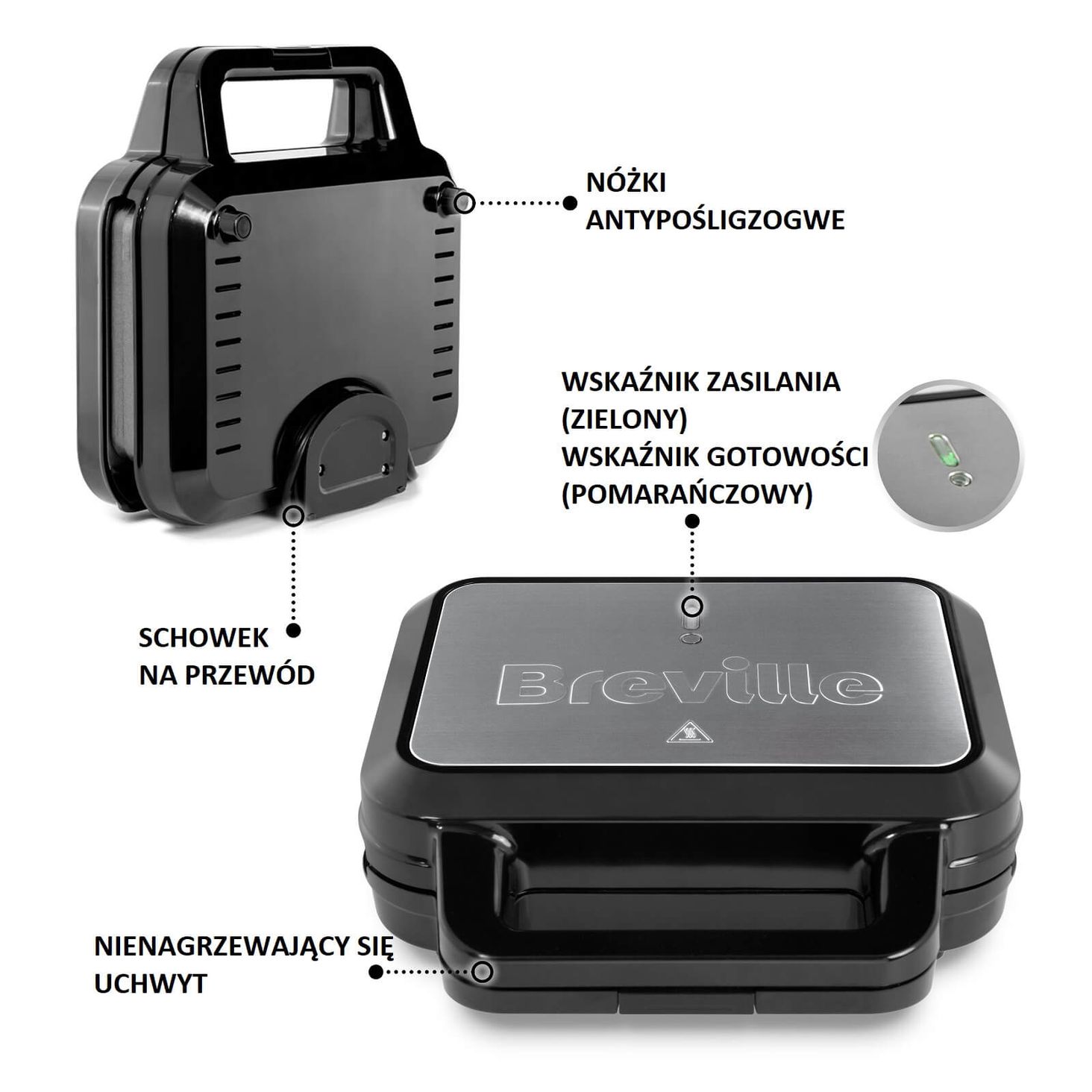 opiekacz vst098x Breville zdjęcie 1