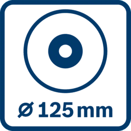 Średnica tarcz 125 mm