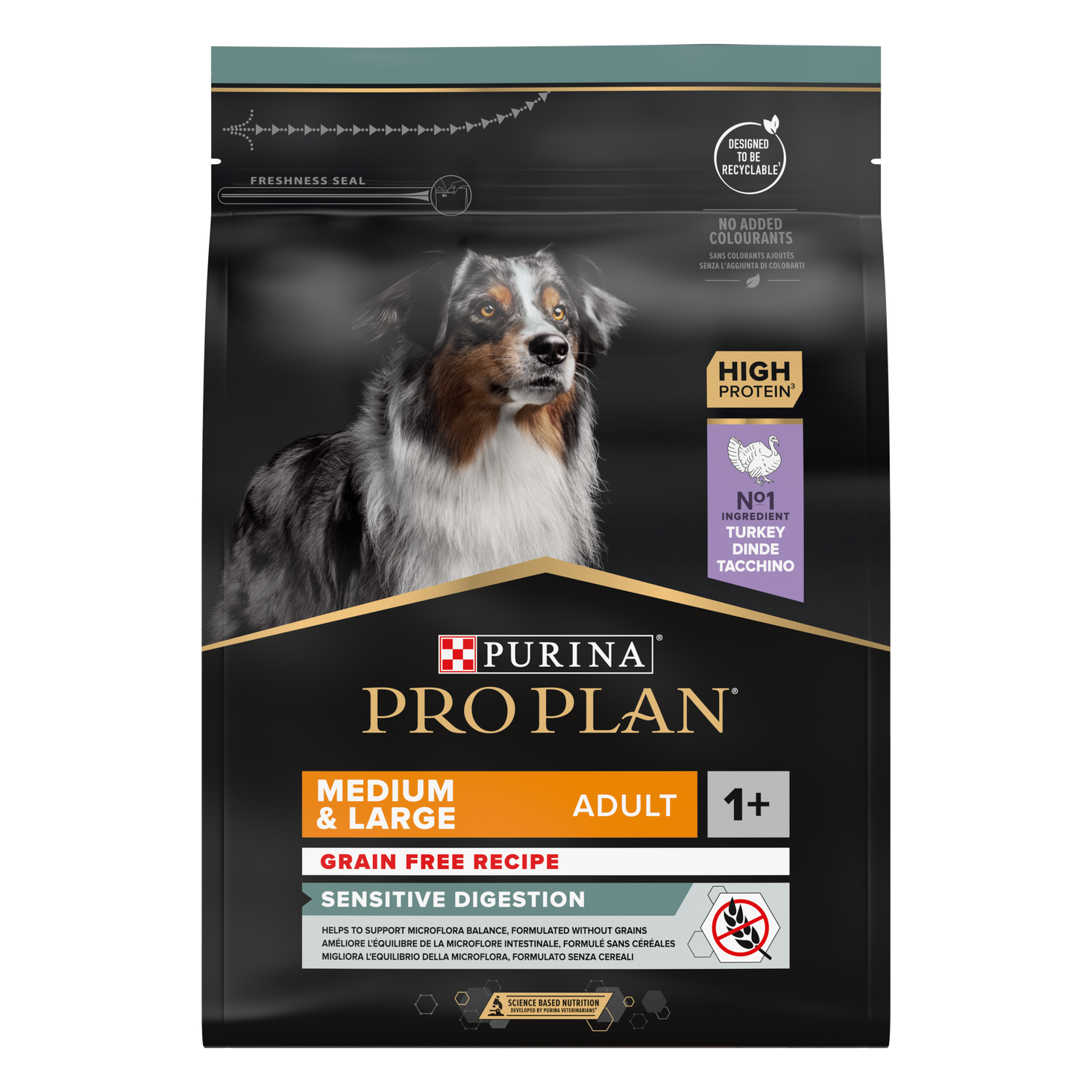 ro Plan Optidigest Grain Free Indyk opakowanie