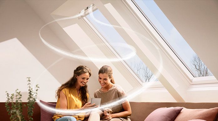 VELUX GLL 1061 Zintegrowana wentylacja z filtrem powietrza