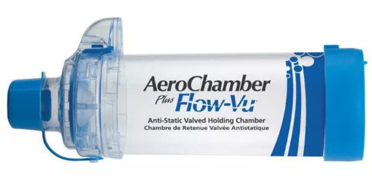 AeroChamber Plus Flow-Vu komora inhalacyjna z ustnikiem