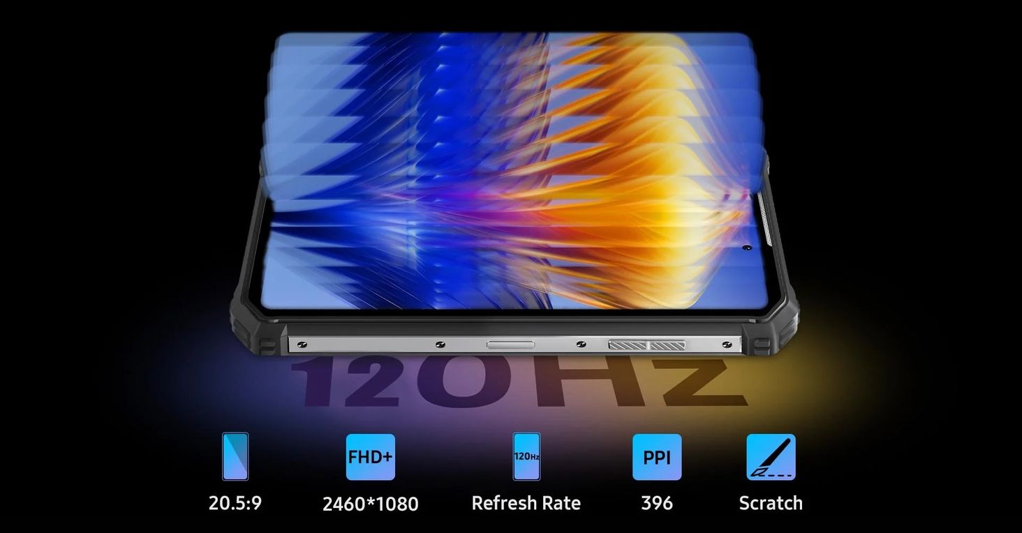 OUKITEL WP19pro wyświetlacz
