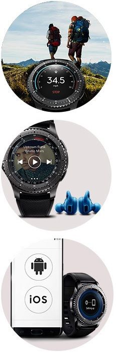 Samsung Gear S3 SM R760 Frontier Opinie I Ceny Na Ceneo Pl