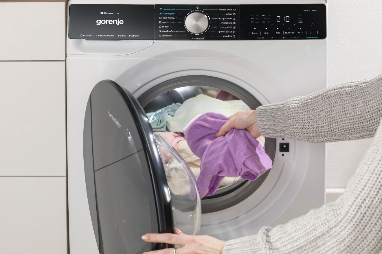 Gorenje dodaj ubrania