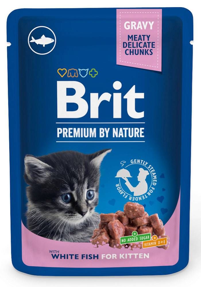 Brit Premium by Nature Kitten White Fish