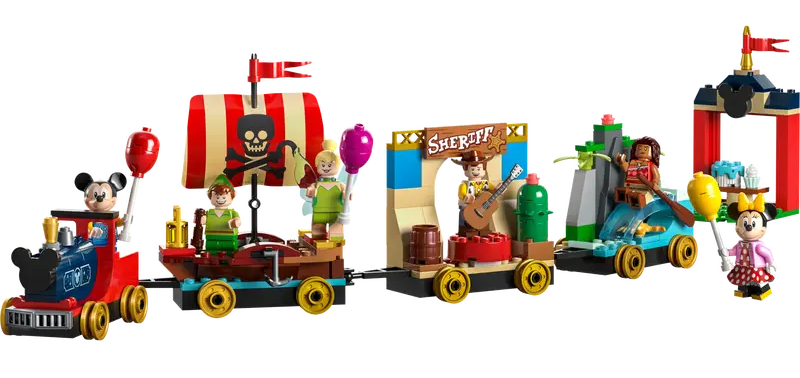 LEGO Disney 43212 Disney — pociąg pełen zabawy