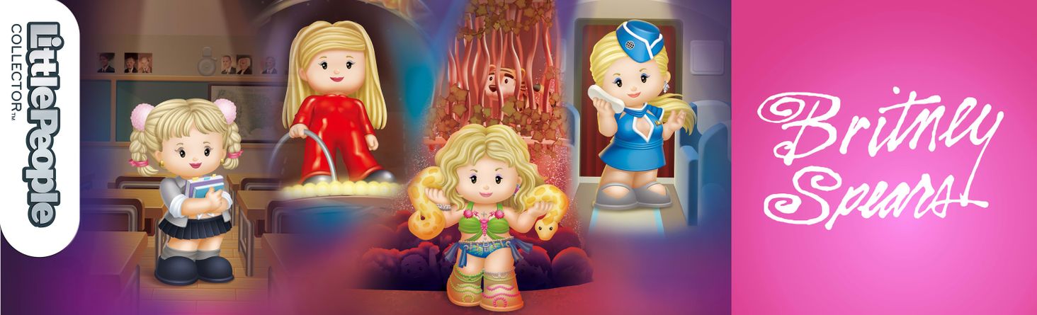 Księżniczka Pop teraz jako figurki Little People