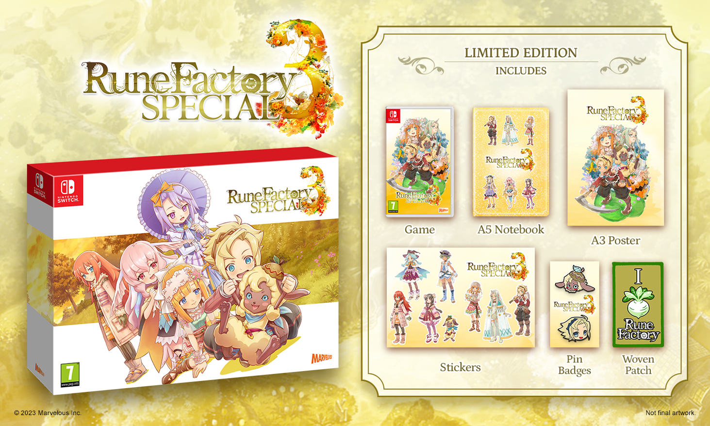 Rune Factory 3 Special Limited Edition 1
