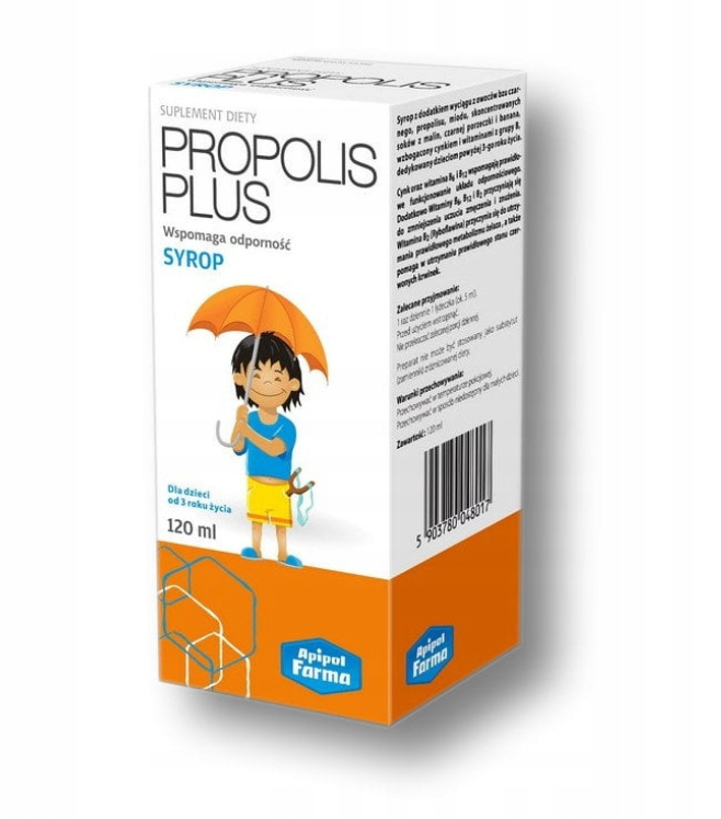 Apipol Propolis Plus syrop 120ml