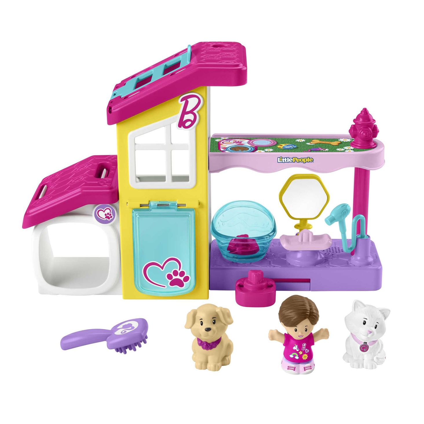 Little People® Barbie® Domek SPA dla zwierzątek 2