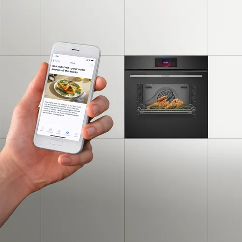 piekarnik Serie 8 CMG7241W1 wsparcie z Home Connect
