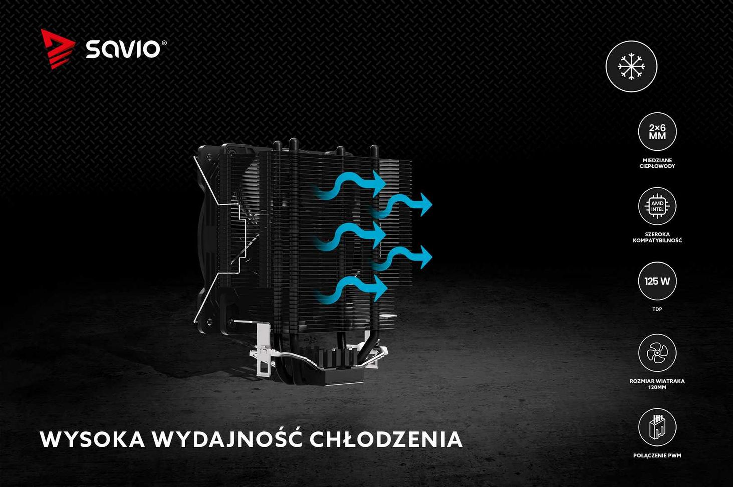 Wysoka wydajność chłodzenia