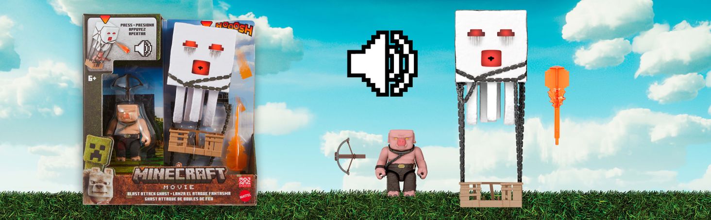Mattel Minecraft Movie Atakujący Ghast 2