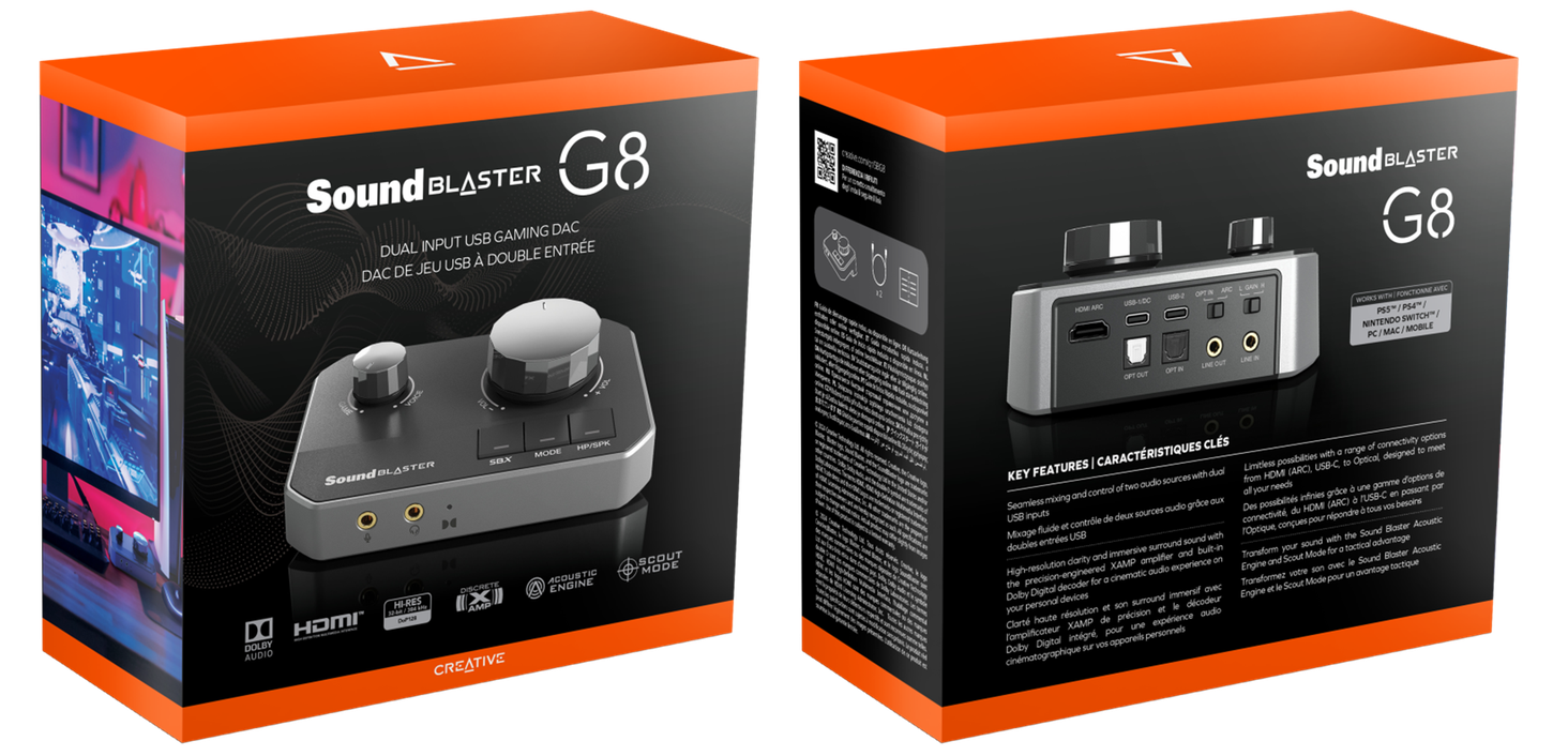 Creative Karta dźwiękowa Sound Blaster G8 - 6