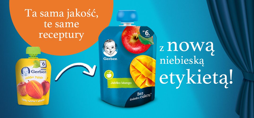 Gerber Deserek Jabłko mango - 2