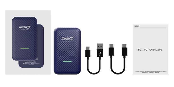 Carlinkit 4.0 CPC200CP2A zawartość pudełka