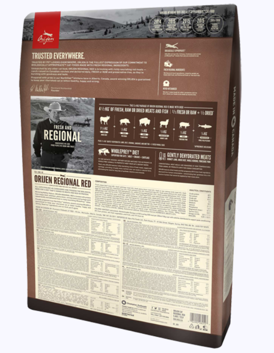 Orijen Regional Red Cat