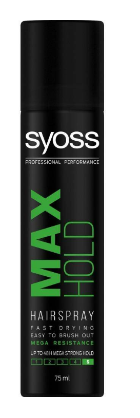 Syoss Max Hold lakier do włosów megamocny 75ml