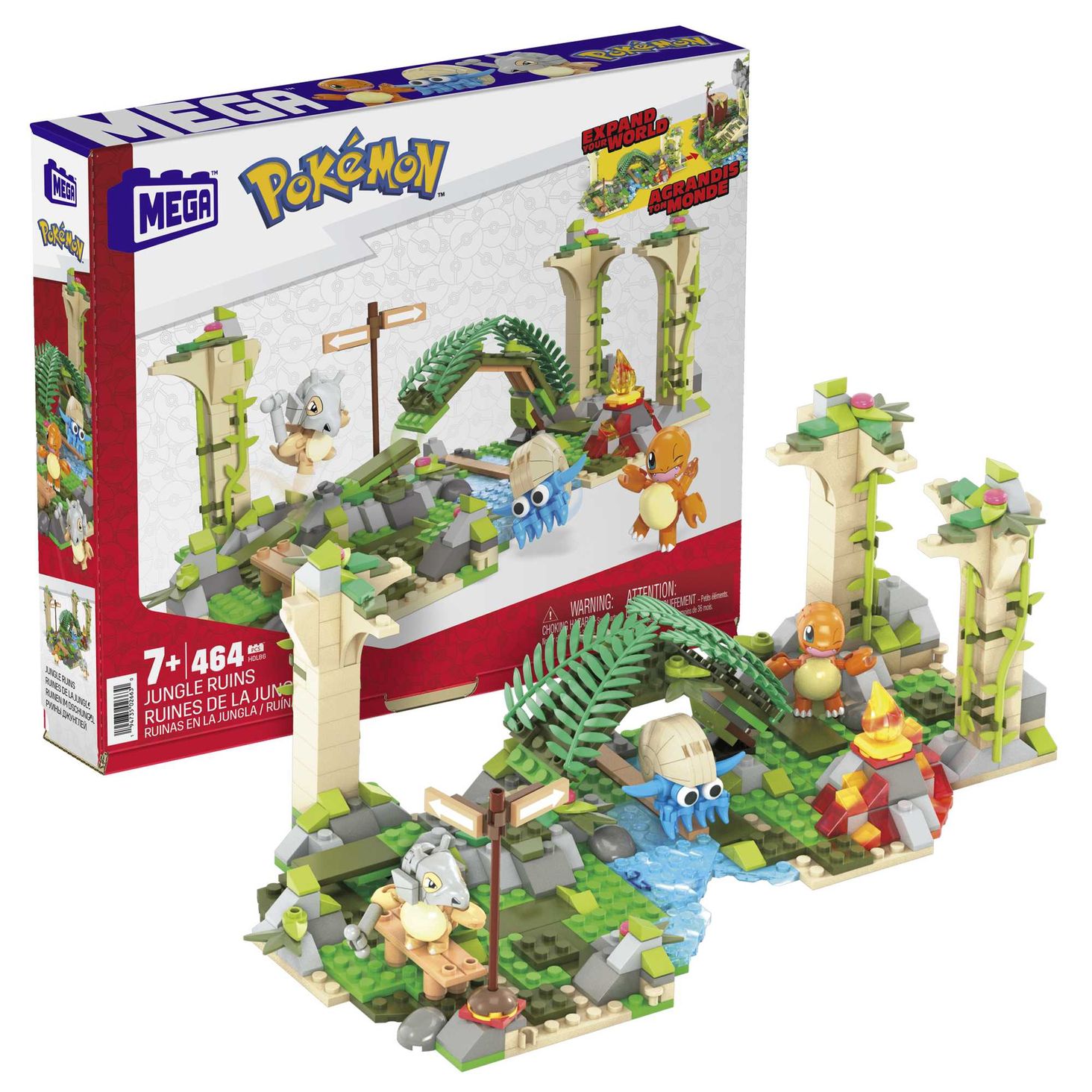 Mega Pokemon Świąteczny pociąg