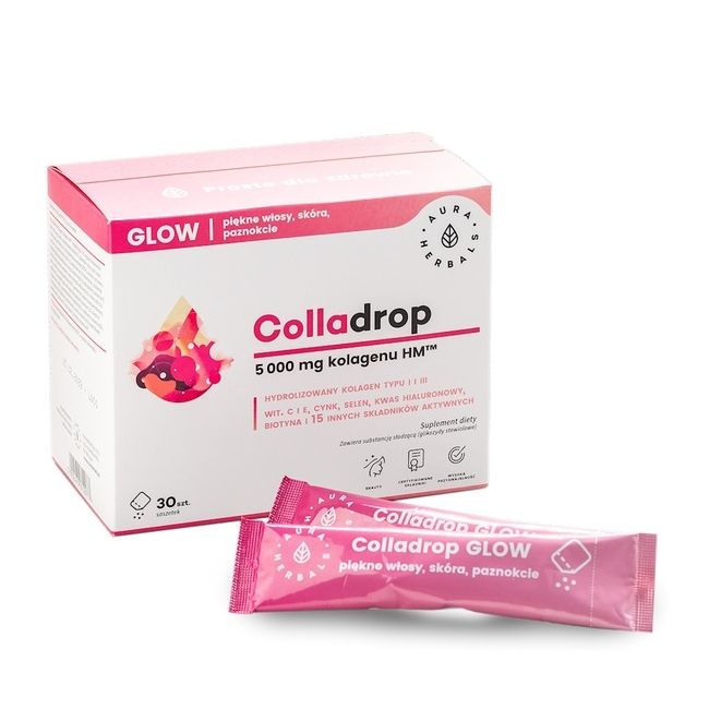 Aura Herbals Colladrop Glow Kolagen Morski