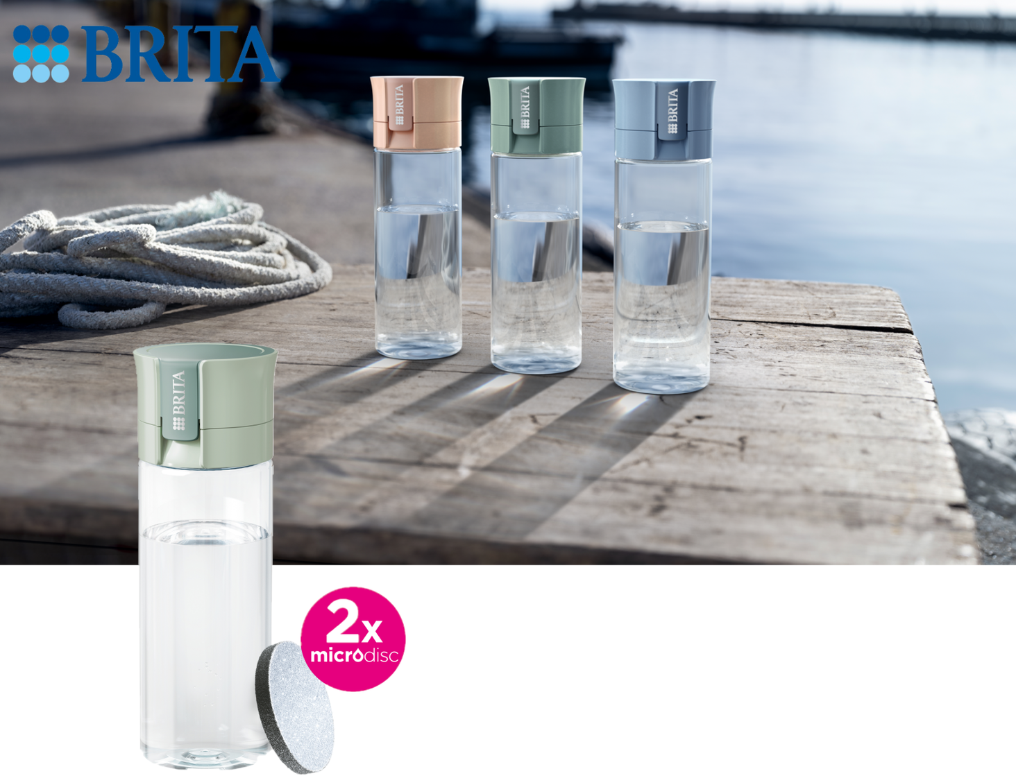 BRITA butelka z filtrami banner