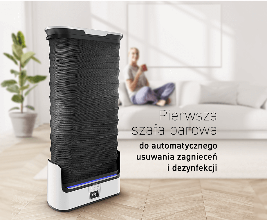 Tefal szafa parowa baner