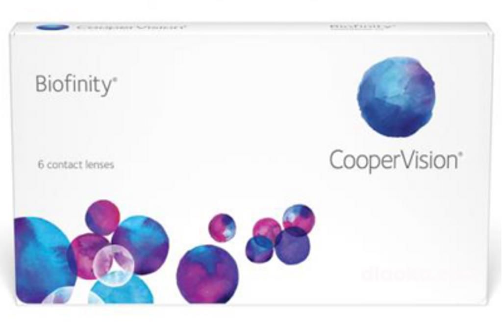 Biofinity CooperVision 6 szt.