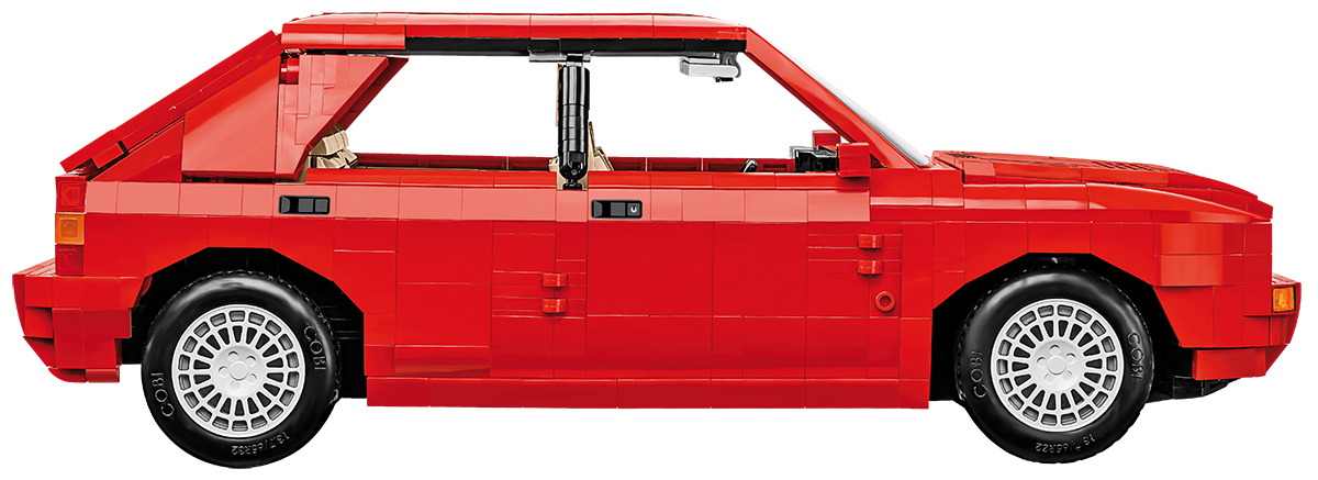 COBI Lancia Delta HF Integrale model bokiem