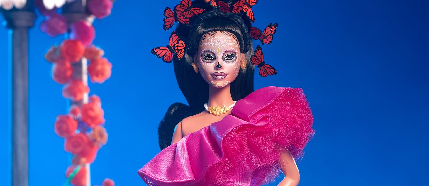 Barbie Dia de Muertos Lalka