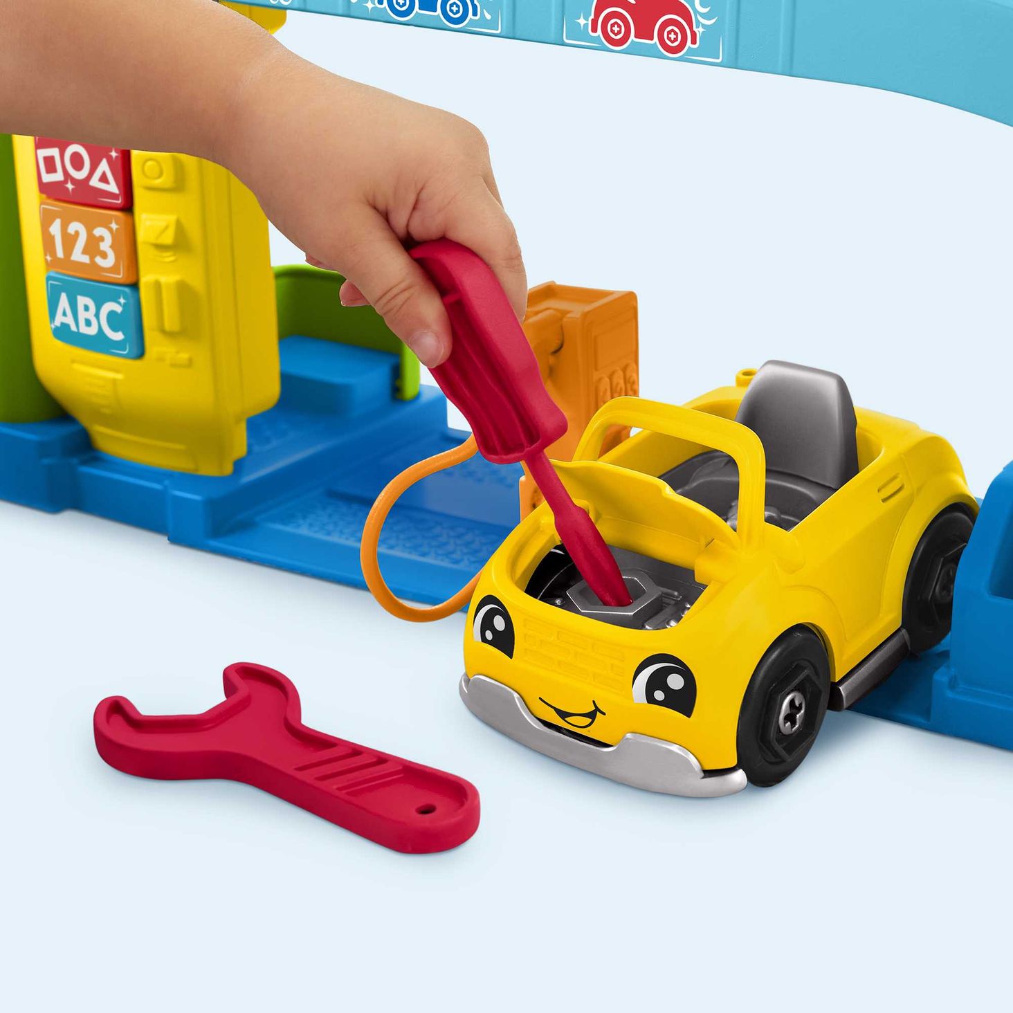 Little People Edukacyjna Myjnia samochodowa6