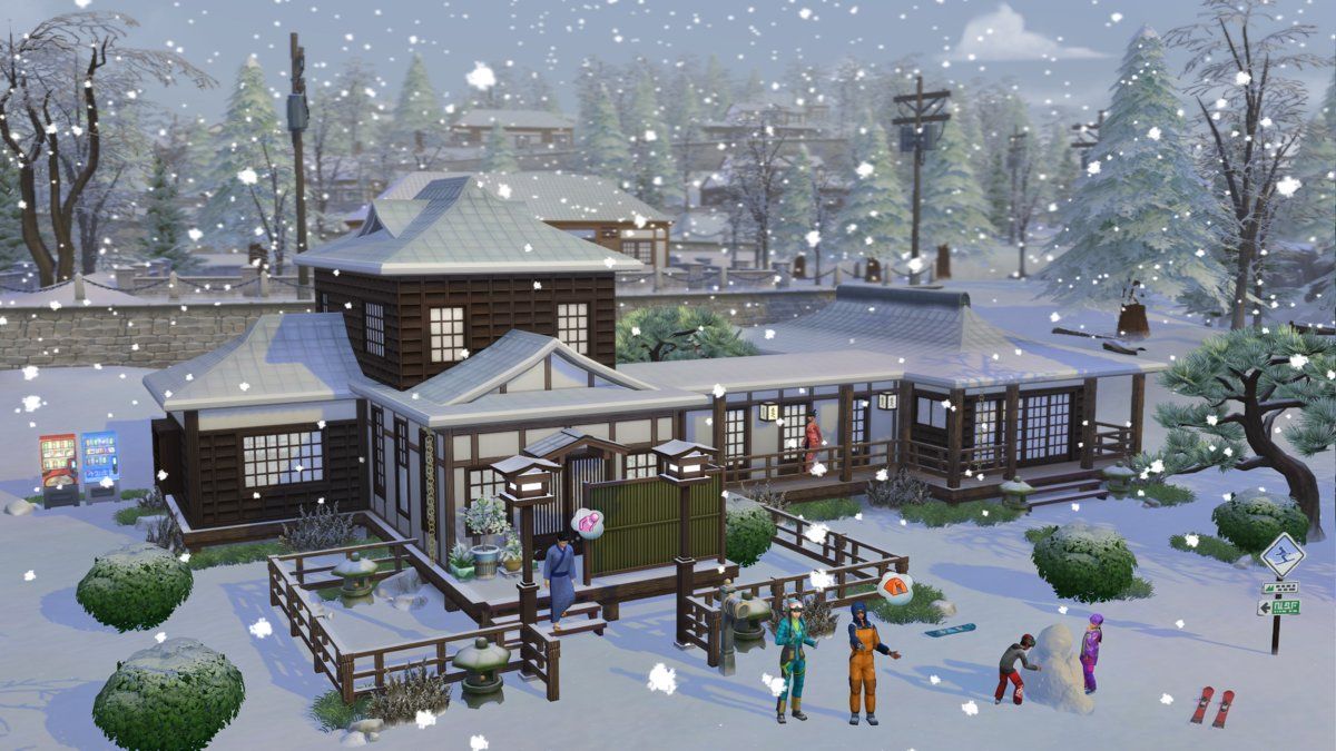 The Sims 4 Śnieżna eskapada