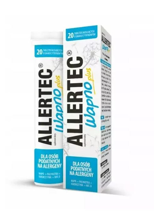 Polpharma allertec wapno plus