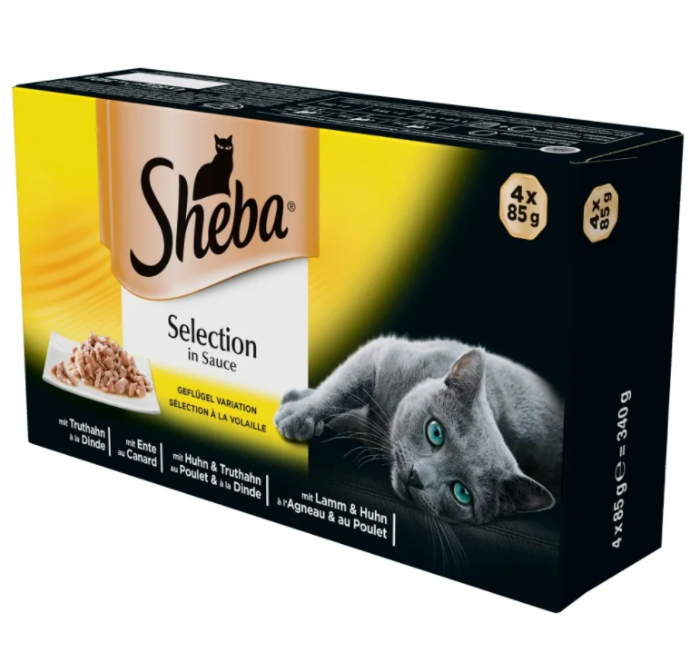 Sheba Selection In Sauce Smaki Drobiowe