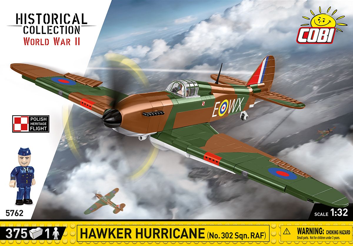 COBI Hawker Hurricane (No.302 Sqn.RAF) baner