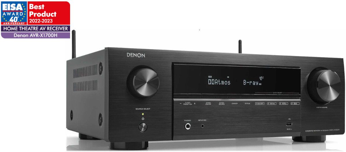 DENON AVR-X1700H Biały zdj8