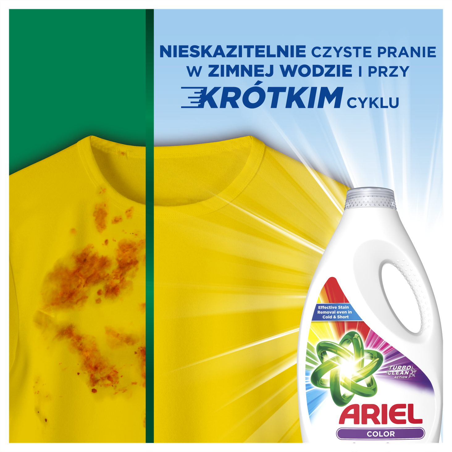 Ariel Płyn do prania Color Clean & Fresh zdj2