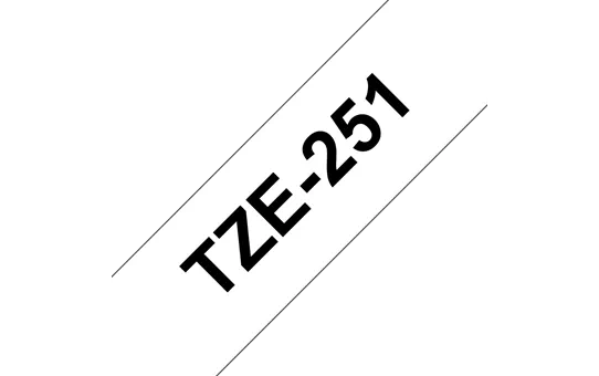 Brother TZE-251 zdjęcie taśmy