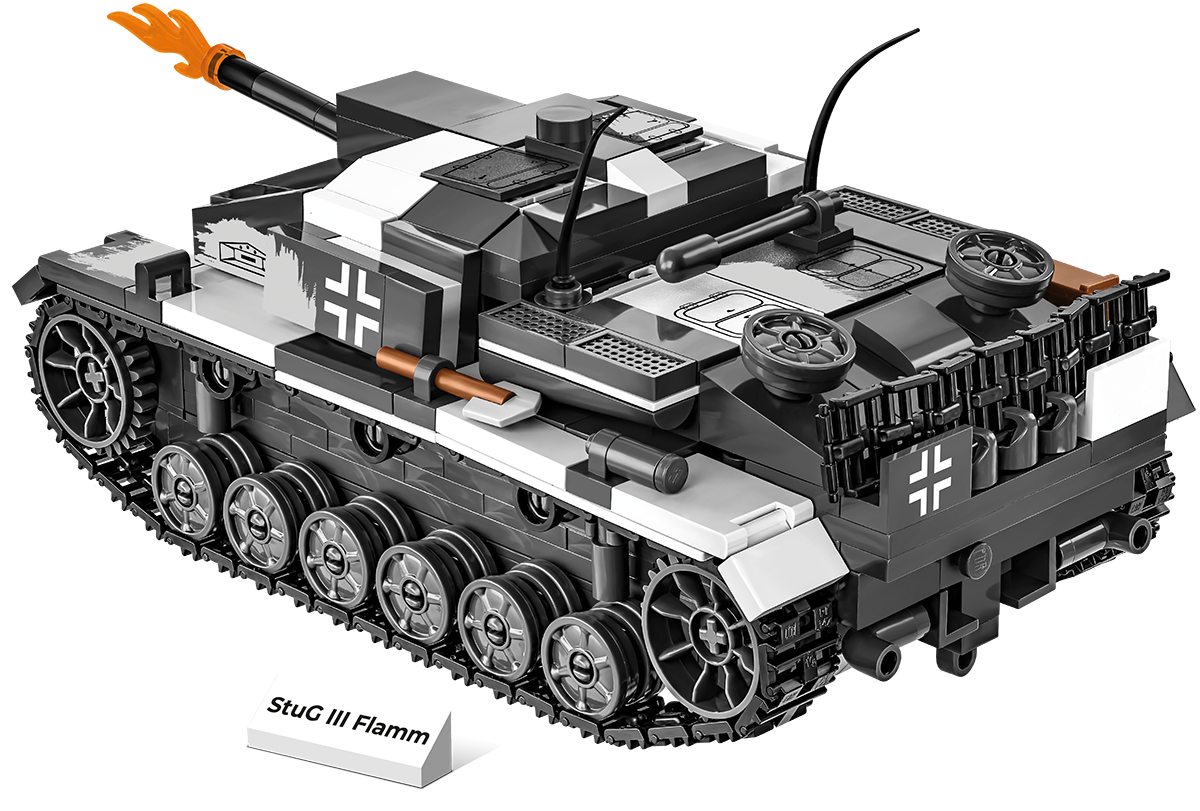 2286 Stug III Ausf. F-8 and Flammpanzer tył
