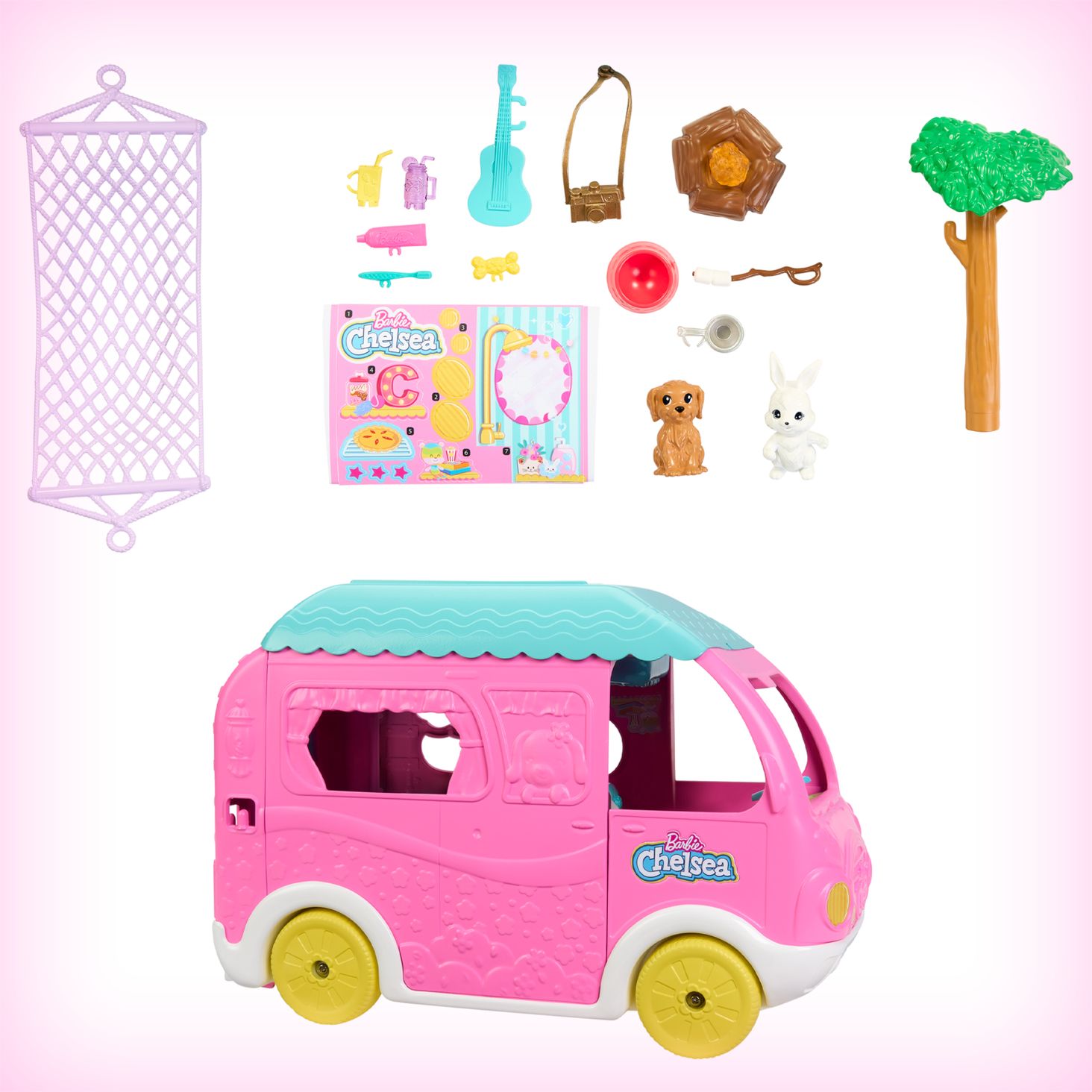 Barbie Kamper Chelsea Zestaw 2w1 5
