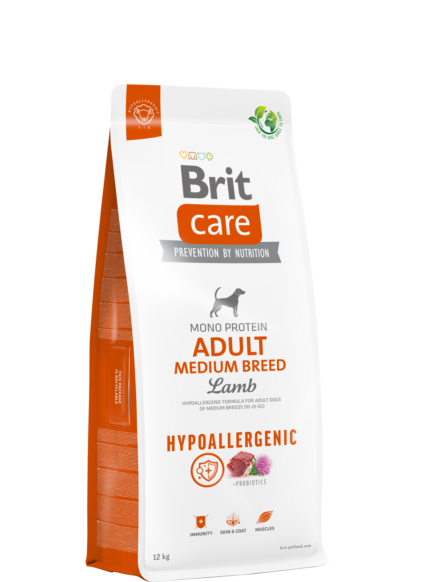 Brit Care Hypoallergenic Adult Medium Breed
