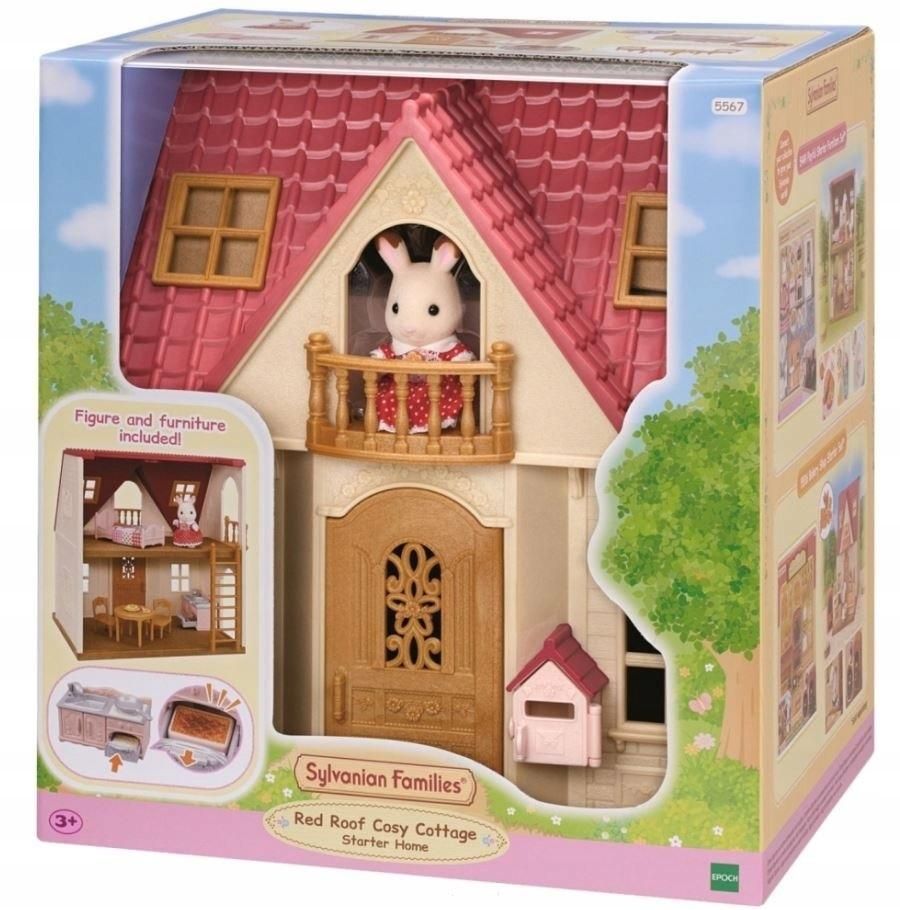 Epoch Sylvanian Families Domek Z Figurką Meblami 5567