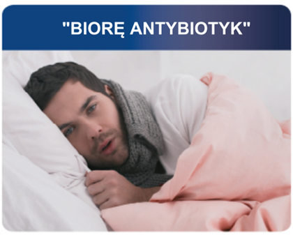 Ikona biorę antybiotyk