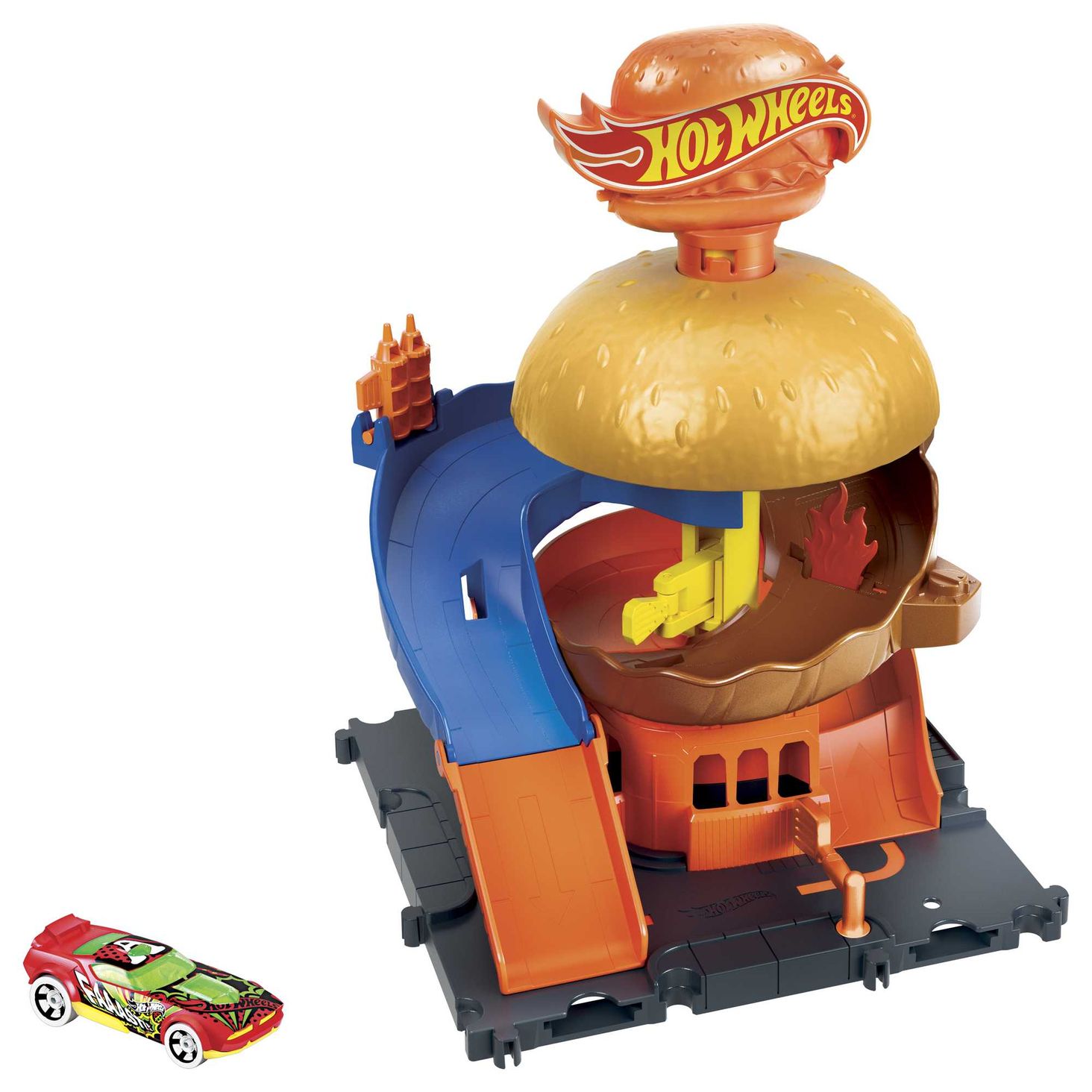 Hot Wheels™ Burgerownia Zestaw z 1 samochodzikiem