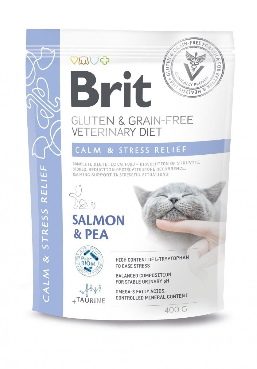 Brit VD Cat Gluten & Grain free Calm & Stress Relief 400g