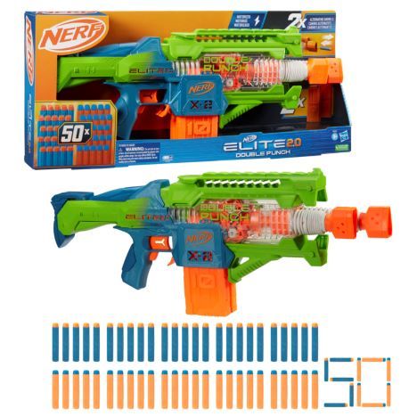 Zawartość zestawu i cechy Double Punch + strzałki F6363