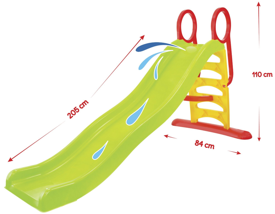 MOCHTOYS ZJEŻDŻALNIA DUŻA 200CM (11557)