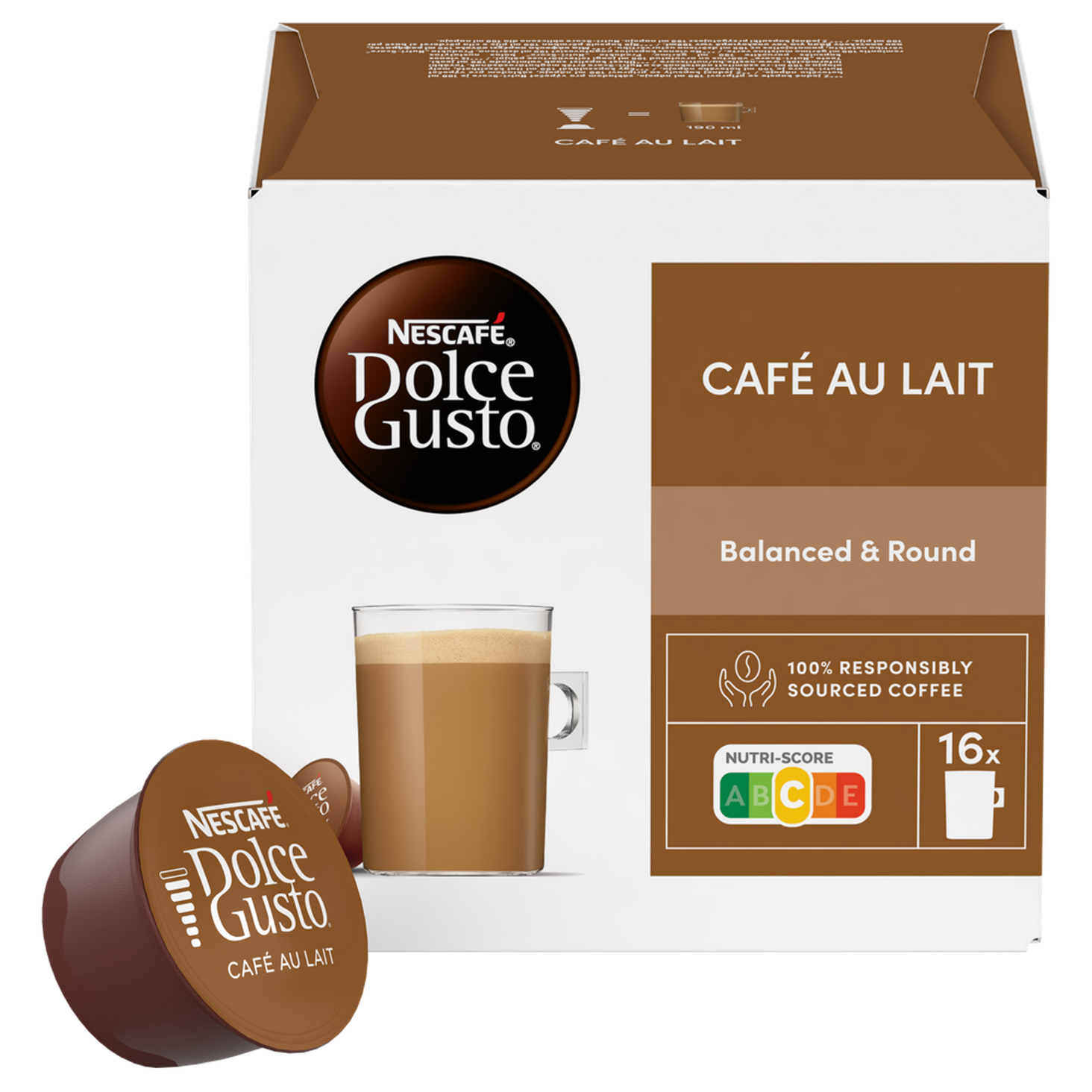 Nescafe Dolce Gusto Cafe Au Lait Intenso 16 - 2