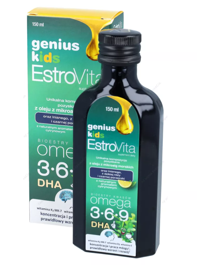 EstroVita Genius Kids Omega-3-6-9 150ml