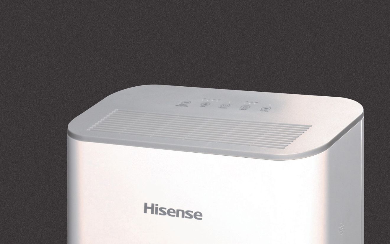 Hisense Zaokrąglona konstrukcja