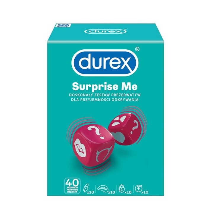 Durex Surprise Me 40 szt